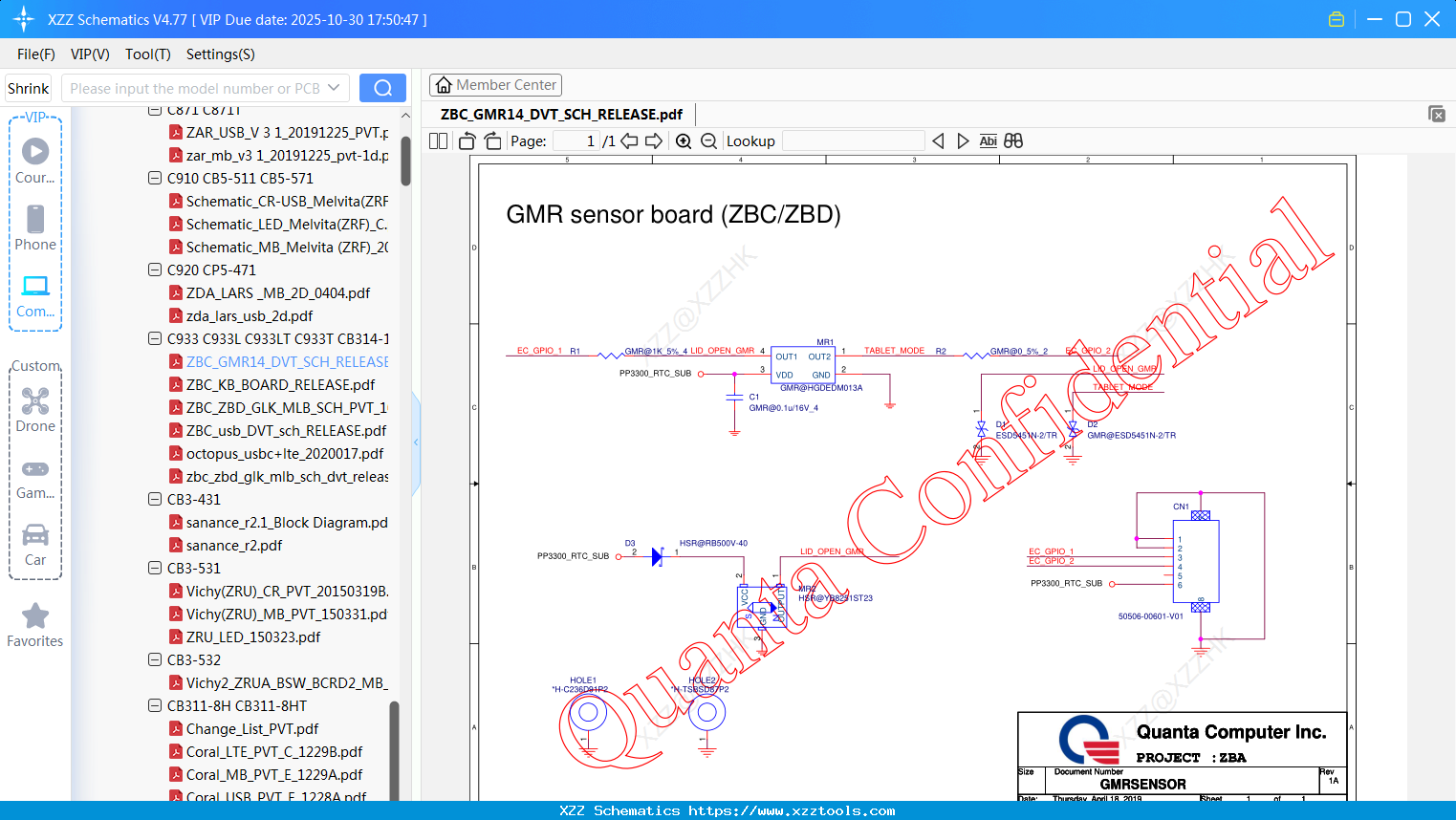 Laptop ACER ZBC_GMR14_DVT_SCH_RELEASE